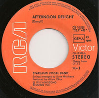 Starland Vocal Band : Afternoon Delight (7", Single)