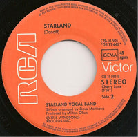 Starland Vocal Band : Afternoon Delight (7", Single)