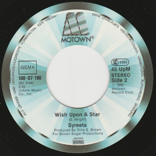Syreeta : Move It, Do It (7", Single)