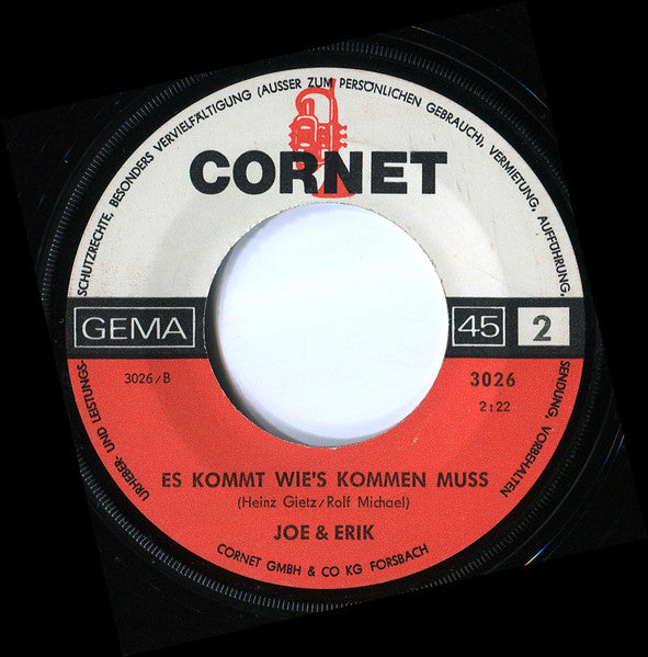 Joe & Erik : Oh Bitte, Tu Das Noch Einmal (7", Single)