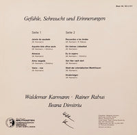 Waldemar Karmann : Gefühle, Sehnsucht Und Erinnerungen (LP, Album)