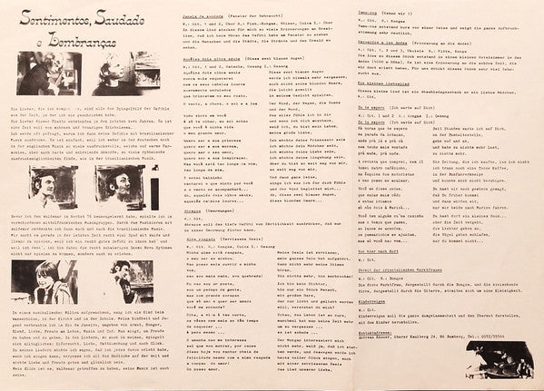 Waldemar Karmann : Gefühle, Sehnsucht Und Erinnerungen (LP, Album)