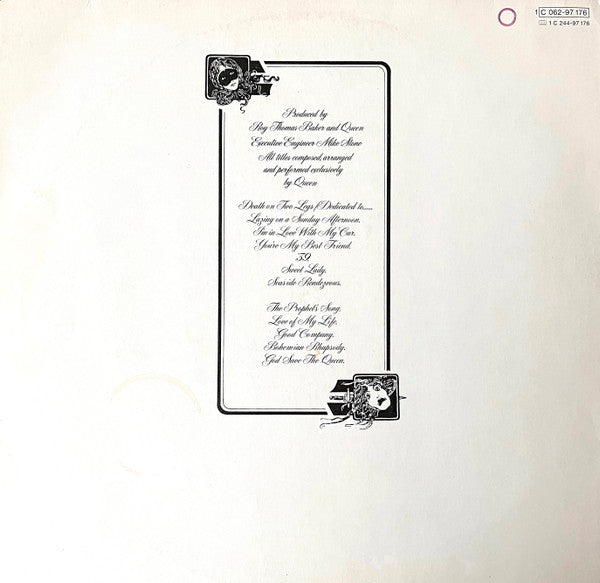 Queen : A Night At The Opera (LP, Album, Cir)