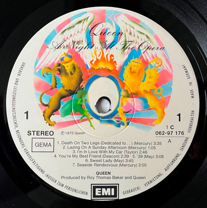 Queen : A Night At The Opera (LP, Album, Cir)