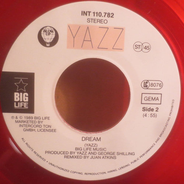 Yazz : Fine Time (7", Single, Ltd, Red)