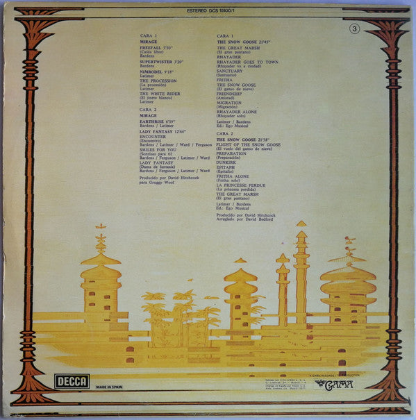 Camel : Camel (2xLP, Comp, Gat)
