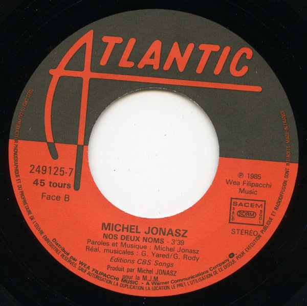 Michel Jonasz : La Boîte De Jazz (7", Single)
