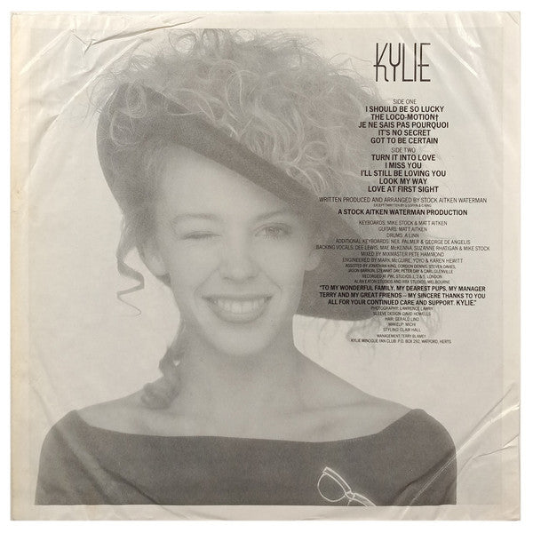 Kylie Minogue : Kylie (LP, Album, Club)