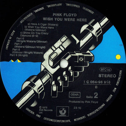 Pink Floyd : Wish You Were Here (LP, Album)