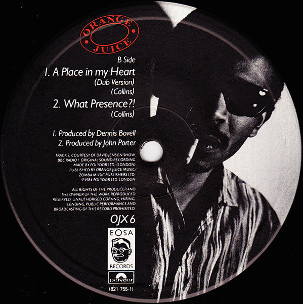 Orange Juice (3) : What Presence?! (12", Single)