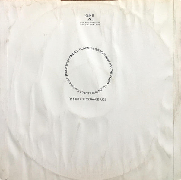 Orange Juice (3) : Bridge (12")