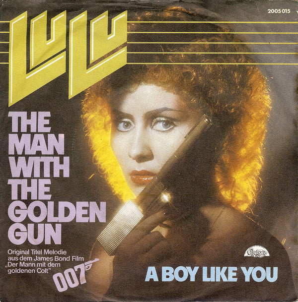 Lulu : The Man With The Golden Gun (7", Single)