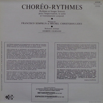 Francisco Semprun Et Michel Christodoulides : Choréo-Rythmes (LP, Album, RE)