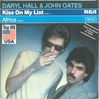 Daryl Hall & John Oates : Kiss On My List / Africa (7", Single)