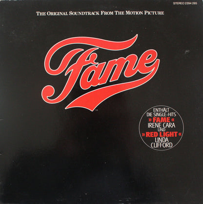 Various : Fame (The Original Soundtrack From The Motion Picture) (LP, Album, Gat)