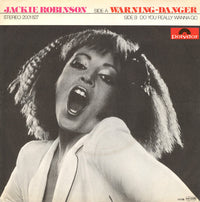 Jackie Robinson : Warning - Danger (7", Single)