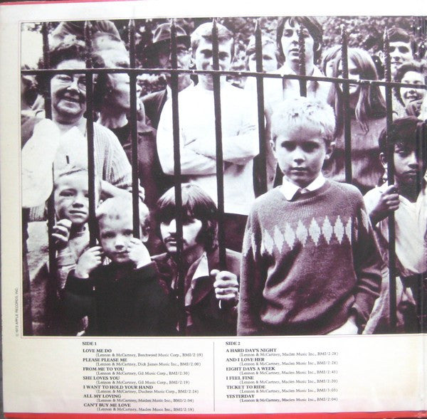 The Beatles : 1962-1966 (2xLP, Album, Comp, Jac)