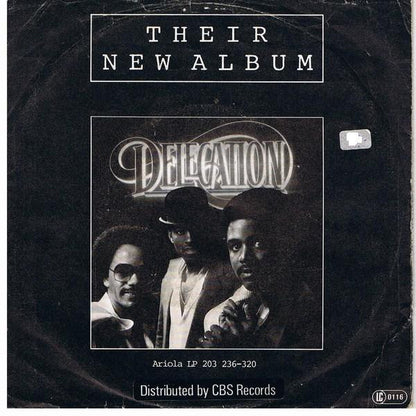 Delegation : I Wantcha' Back (7", Single)