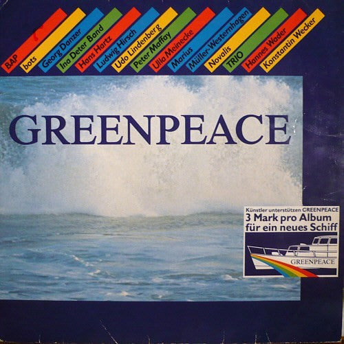 Various : Greenpeace (LP, Comp)