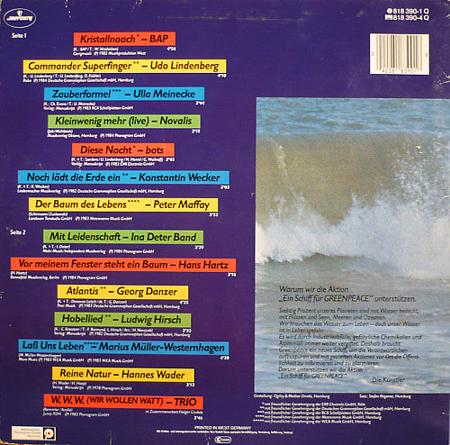 Various : Greenpeace (LP, Comp)