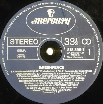 Various : Greenpeace (LP, Comp)