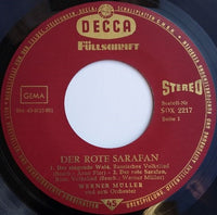 Werner Müller Und Sein Orchester : Der Rote Sarafan (7", EP)