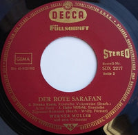 Werner Müller Und Sein Orchester : Der Rote Sarafan (7", EP)