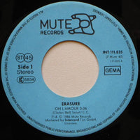 Erasure : Oh L'Amour (7", Single)