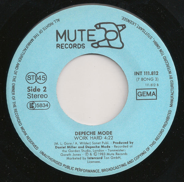 Depeche Mode : Everything Counts (7", Single)