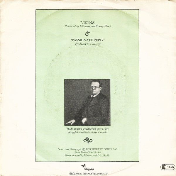 Ultravox : Vienna (7", Single)