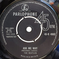 The Beatles : Please Please Me (7", Single, Mono, RP, 2nd)