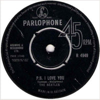 The Beatles : Love Me Do (7", Single, RP)