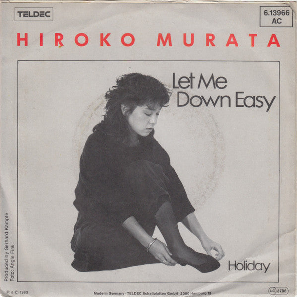 Hiroko Murata : Let Me Down Easy (7", Single)
