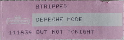 Depeche Mode : Stripped (7", Single, Red)