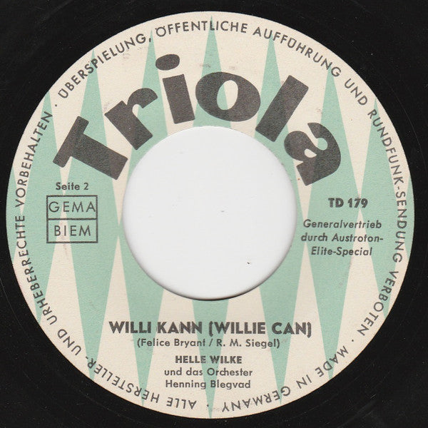 Helle Wilke : Goodnight, Sweetheart, Goodnight (7", Single)