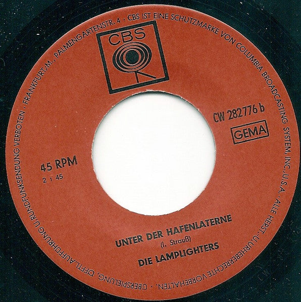 Die Lamplighters : Ich Nenne Dich Lili Marleen (7", Single)