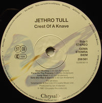 Jethro Tull : Crest Of A Knave (LP, Album, Emb)
