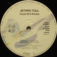Jethro Tull : Crest Of A Knave (LP, Album, Emb)
