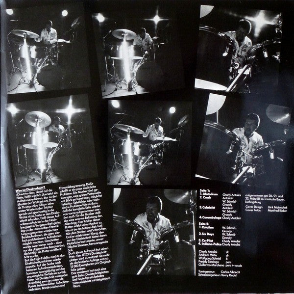 Charly Antolini : Crash (LP, Album, Ltd, dir)