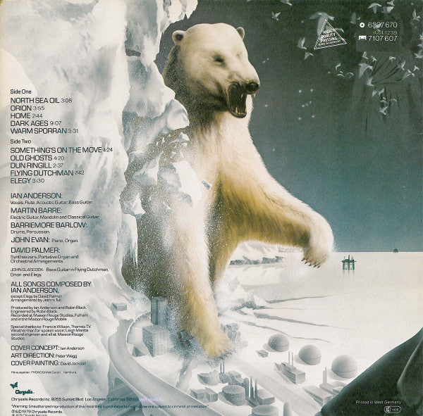 Jethro Tull : Stormwatch (LP, Album)