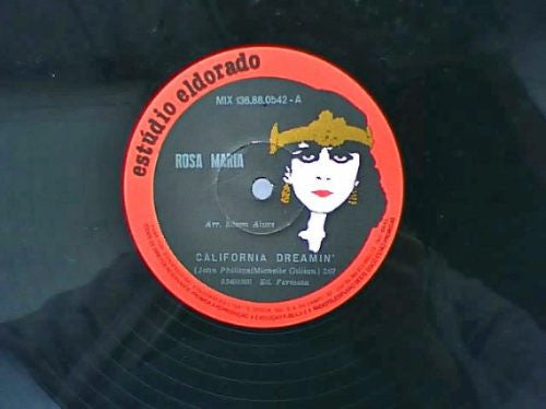 Rosa Maria & Tony Osanah : California Dreamin' / Summertime II (12")