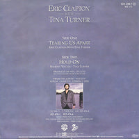 Eric Clapton with Tina Turner : Tearing Us Apart (7", Single)