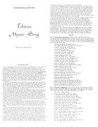 Abbots Of The Brug-Pa Bka-Brgyud Sect, Brong-Pa Rin-Poch-e, Chos-Rgyal Rgyamtsho VIII : Tibetan Mystic Song (LP, Album)