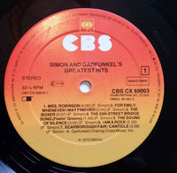 Simon & Garfunkel : Simon And Garfunkel's Greatest Hits (LP, Comp, Club, CX )