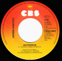 Herbie Hancock : Autodrive (7", Single)