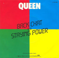 Queen : Back Chat (7", Single)