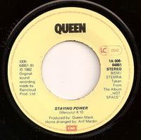 Queen : Back Chat (7", Single)