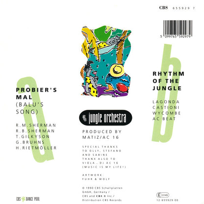 Jungle Orchestra : Probier's Mal (Balu's Song) (7")