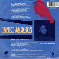 Janet Jackson : Let's Wait Awhile (7", Single)