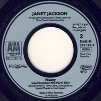 Janet Jackson : Let's Wait Awhile (7", Single)